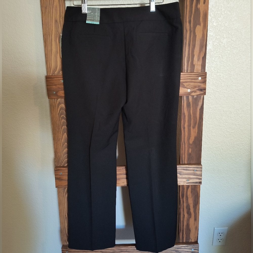 Covington Women's 8P Black Dress Pants NWT - Picture 2 of 11